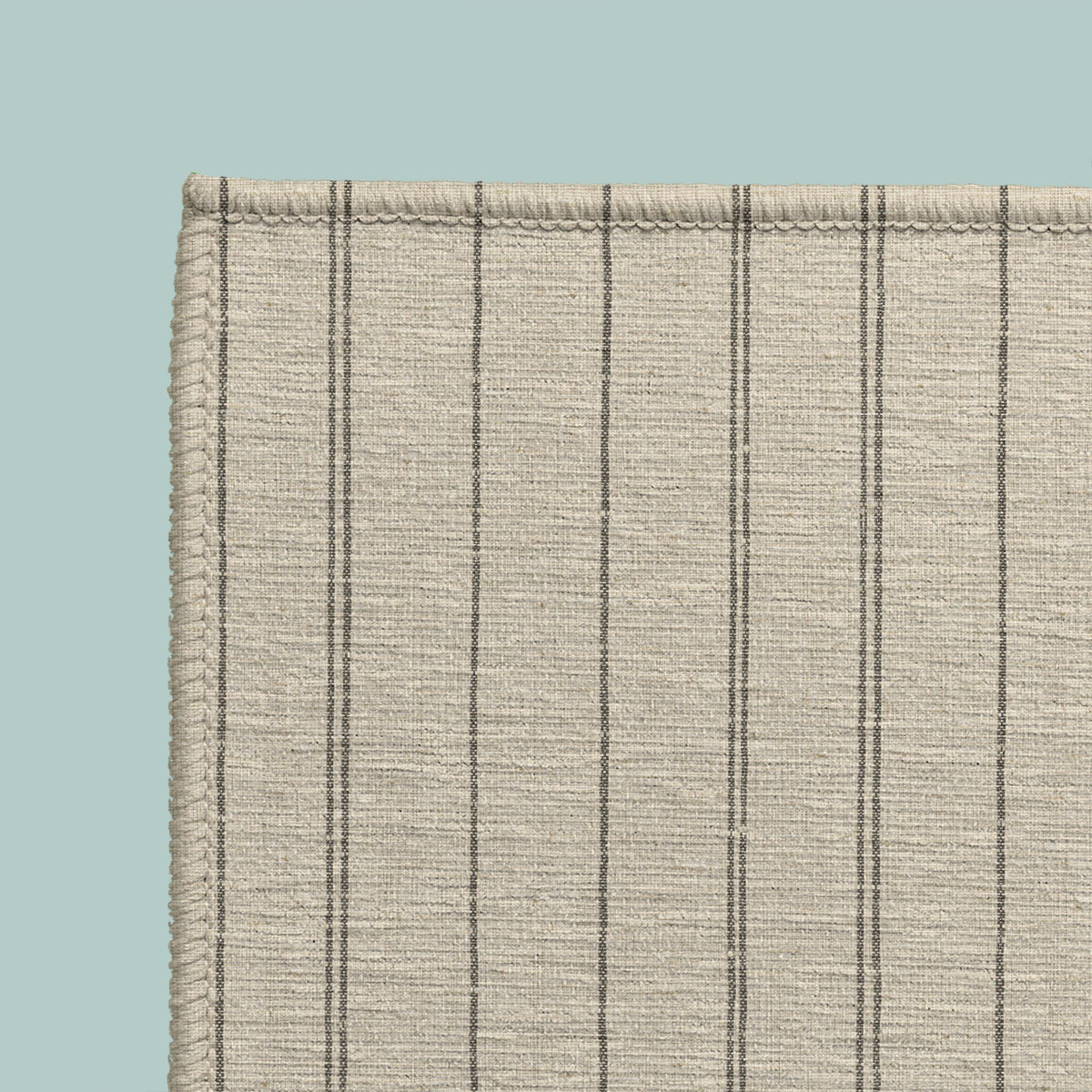 Clara Stripe Pet Feeding Mat - Oatmeal - detail
