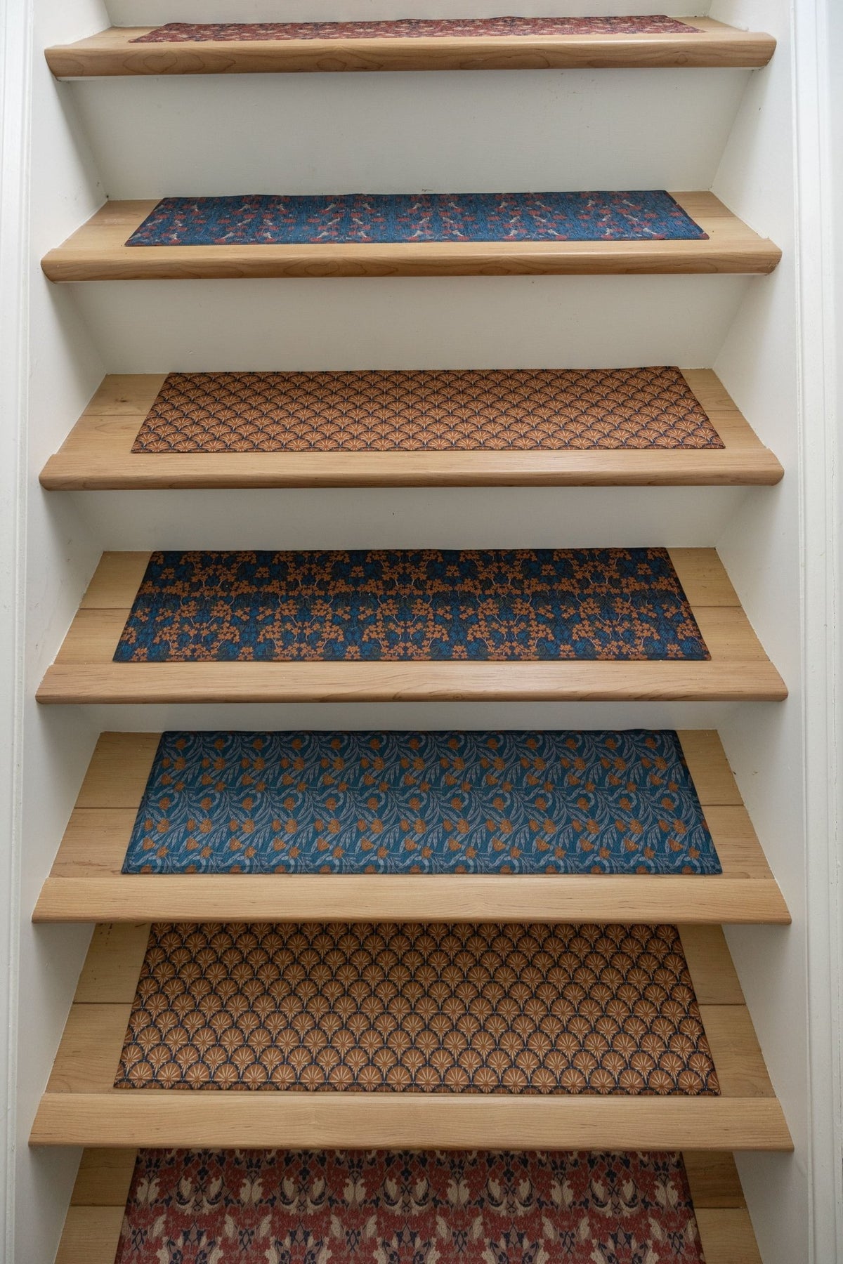 William Morris-style stair treads, design 03 by MissionMae – photo 2