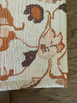 Boho Stair Landing Rug - Custom Size Non Slip Carpet With William Morris Design - MissionMae