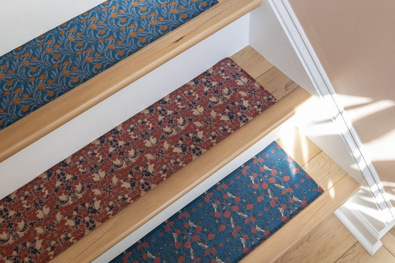 Custom Size Boho Carpet Rug Stair Landing Rug - 01 - MissionMae