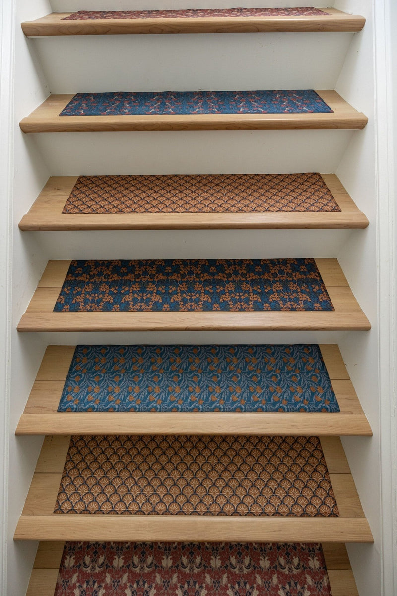 Custom Size Boho Carpet Rug Stair Landing Rug - 01 - MissionMae