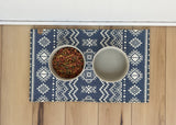 Dog Bowl Mat | Nonslip, Machine Washable Pet Feeding Mat with Floor Protection - MissionMae