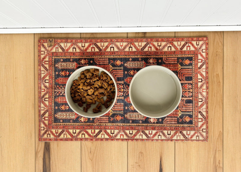 Dog Bowl Mat - Nonslip Pet Feeding Mat