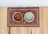 Dog Bowl Mat - Nonslip Pet Feeding Mat | Machine Washable, Absorbent Floor Protector - MissionMae
