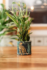 Fabric Planter - Handmade Chenille Pot | Soft Boho Plant Cozy for Indoor Use - MissionMae