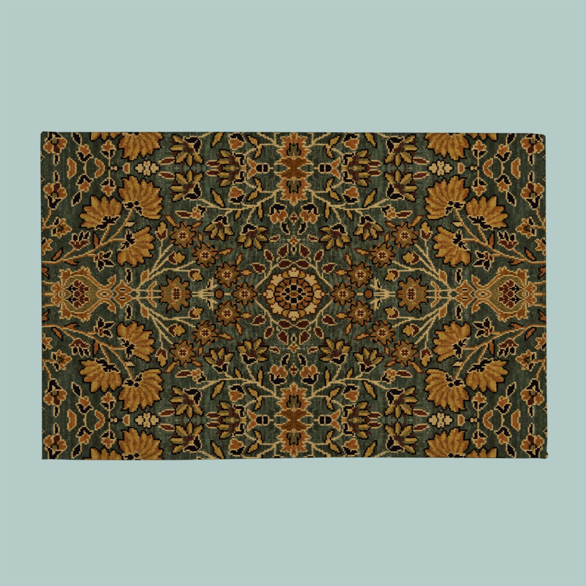 Irene Pet Feeding Mat – Amber Persian - MissionMae