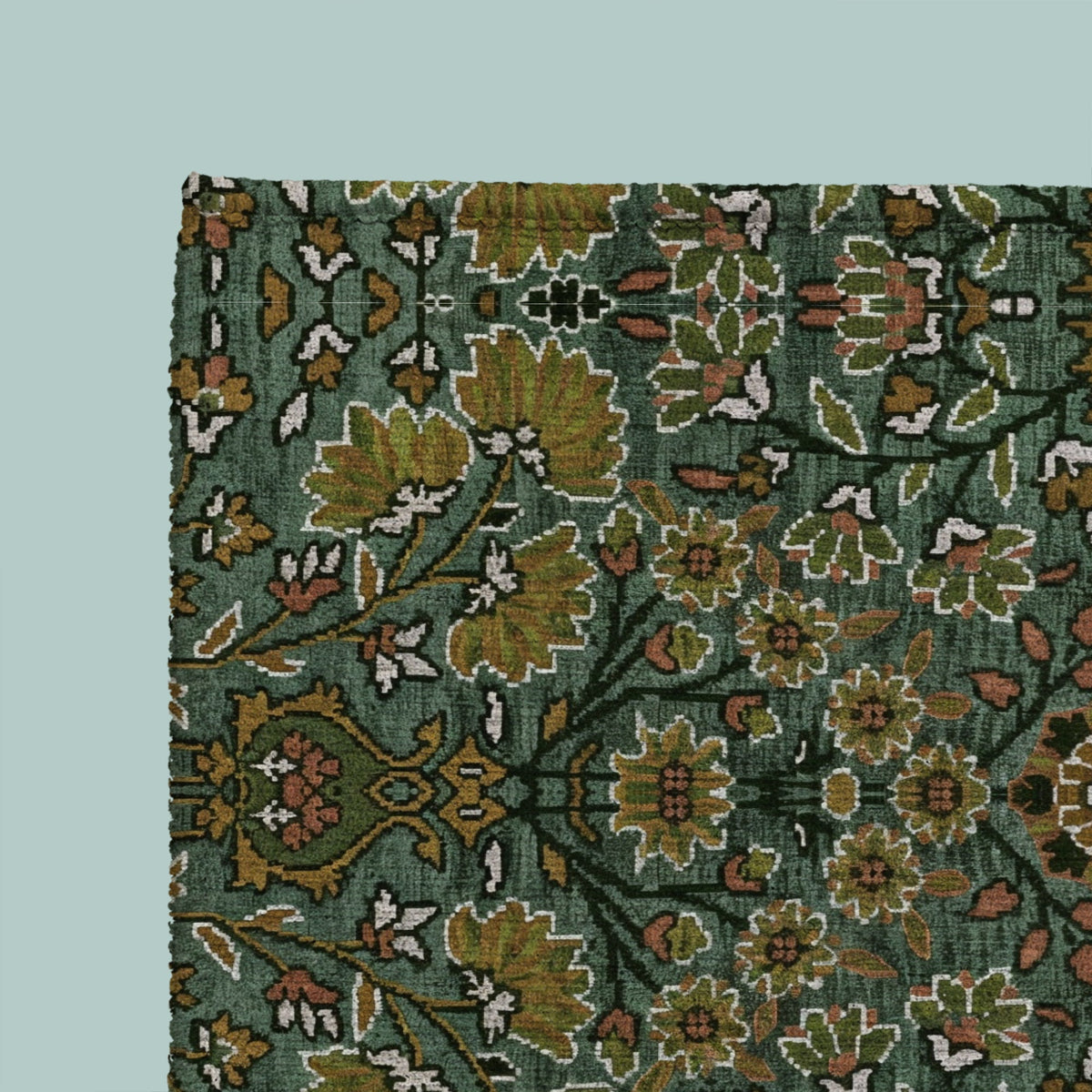 Irene Pet Feeding Mat – Sage Persian - MissionMae