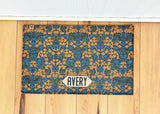 Personalized Dog Bowl Mat | Nonslip Absorbent Rug Style Pet Feeding Mat - MissionMae