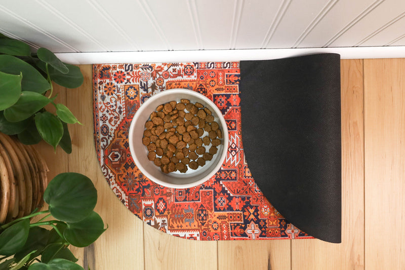 The Good Bowl by Ono / Self-Suctioning Double Pet Bowl + Placemat